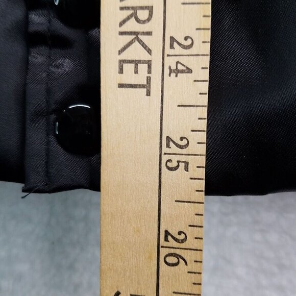 3M Jacket Small Satin Black Gold Logo Little Rock 50th Anniversary Vintage 1997 - Picture 7 of 9